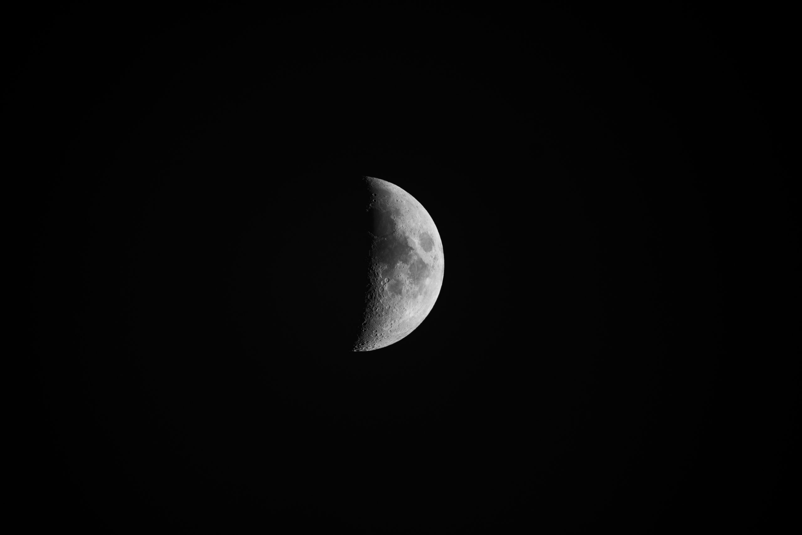 Black Moon rising 24 August 2020, Oregon, Black and White. Copyright Steve J Davis